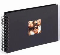 Walther Design Fotoalbum Fun Spiralalbum 23 x 17 cm, Spiralalbum, Papiereinband,