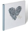 Walther Design Fotoalbum Hochzeitsalbum & Gästebuch Amorousness, buchgebunden,