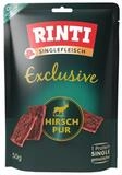 Rinti Exclusive Snack Hirsch pur 50 g - 12 St&uuml;ck, Snack f&uuml;r: Hund