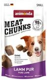 Animonda Meat Chunks Lamm pur 60 g - 8 St&uuml;ck, Snack f&uuml;r: Hund
