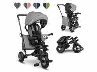 Lionelo 2 in 1 Tricycle stroller and tricycle Tris grey
