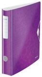 LEITZ Aktenordner Ordner A4 schmal Wow violett metallic Leitz