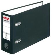 Herlitz Aktenordner max.file Ordner schwarz Karton 8,0 cm DIN A5 quer