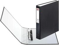 Herlitz Pr&auml;sentationsordner Ringbuch protect 2 Ringe 25mm A5 schwarz maX.file