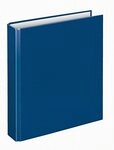VELOFLEX Ringbuchmappe VeloflexRingbuch Basic A5 blau 4-D-Ring-Mechanik 25 mm