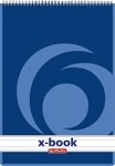 Herlitz Notenblock Spiralnotizblock A5 liniert 50 Blatt
