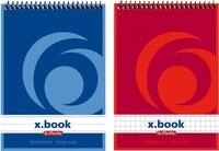 Herlitz Notenblock Spiralnotizblock A6 50 Blatt kariert VE=4 St&uuml;ck