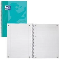 OXFORD Collegeblock 1 Collegeblock aqua TOUCH Lin. 27 (liniert) mit...