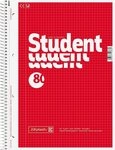BRUNNEN Notizblock Collegeblock Student A4 kariert, mit Randlinie innen...