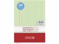 Brunnen Papier GmbH Brunnen Karteikarten A6 liniert grün (10-22 601 50)