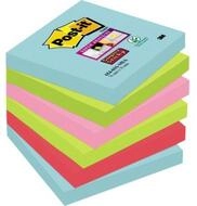 Post-it&reg; Notizzettel Haftnotiz Post-it Sticky 76x76mm farbig sortiert