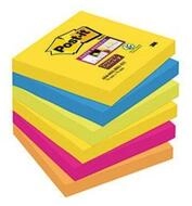 Post-it&reg; Notizzettel Haftnotiz Post-it Sticky 76x76mm farbig sortiert