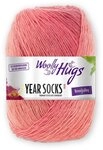 Woolly Hugs Woolly Hugs YEAR SOCKS 100 g 4-fach Sockenwolle d&eacute;grad&eacute;...