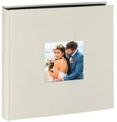 Hama Fotoalbum Singo Jumbo Foto Album 30 x 30 cm, 100 schwarze Seiten