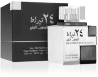 Lattafa Eau de Parfum 24 Carat White Gold, Glasflakon, Parf&uuml;m EDP, Damenduft