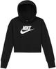 Nike Sportswear Kapuzensweatshirt Club Big Kids' (Girls) French Terry Cropped...