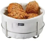 GEFU Brotkorb BRUNCH, Baumwolle, Edelstahl, (1-tlg), f&uuml;r Backwaren. Ideal f&uuml;r