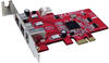 Renkforce 3 Port FireWire 400/800 PCI-Express-Karte Modulkarte