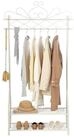 SONGMICS Kleiderst&auml;nder, mit Kleiderstange und 2 Ablagen, Vintage-Stil