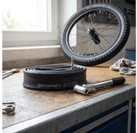 CONTINENTAL Fahrradschlauch Continental Schlauch Conti Compact 20 wide
