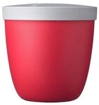Mepal Lunchbox Snackpot Ellipse Nordic red &ndash; Beh&auml;lter zum aufbewahren u.Transport,
