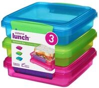 sistema Aufbewahrungsbox Sistema Sandwichbox 3er Set (3 St)