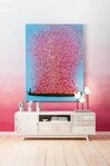 Kare Design Leinwandbild Bild Touched Flower Boat