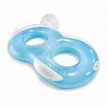 Intex Schwimmreifen Double Pillow-Back Lounge (198x117cm), inkl. Getr&auml;nkehalter