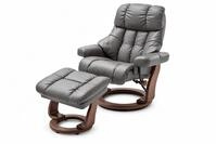 Robas Lund Relaxsessel CALGARY XXL inkl. Hocker, bis ca. 135&deg; neigbar, 360&deg;