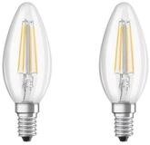 Osram LED-Leuchtmittel Osram 2er Pack LED Base Classic B&nbsp;40, 4W=40W, 470lm,...