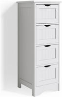 Vicco Midischrank Bianco, Wei&szlig;, 30 x 81 cm (1-St)