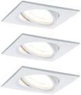 Paulmann LED Wandleuchte LED Einbauleuchte 3-Step-Dim Nova Basisset schwenkbar...