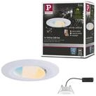 Paulmann LED Wandleuchte LED Einbauleuchte Calla schwenkbar IP65 rund 90 mm...