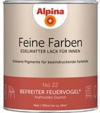 Alpina Lack Feine Farben 750 ml No. 22 Befreiter Feuervogel