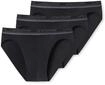 Slip UNCOVER BY SCHIESSER "Slip 3er Pack", Herren, Gr. M, schwarz, Obermaterial: 95%