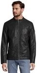 TOM TAILOR Lederimitatjacke mit Stehkragen