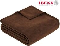 Wohndecke Luxus, IBENA, verschiedene Gr&ouml;&szlig;en, uni, Kuscheldecke, Premium, made...