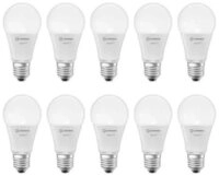 Ledvance LED-Leuchtmittel 10X Smart LED Lampe E27 WiFi Dimmbar Leuchtmittel WLAN