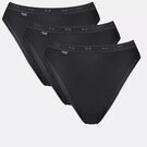 sloggi Tai-Slip Basic+ (3er Pack) elastischer Bund, weiche N&auml;hte, Baumwollmischung,