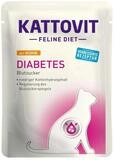 Kattovit Feline Diet Diabetes Huhn 85 g - 24 St&uuml;ck, f&uuml;r: Katze
