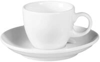 Espressotasse Seltmann Weiden VIP. wei&szlig; Espressotasse+Untertasse 0,09l,...