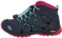 Wanderschuh BR&Uuml;TTING "Outdoorstiefel Guide High", M&auml;dchen, Gr. 35, blau, Synthetik,