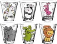 LEONARDO Kinderbecher BAMBINI, 6-tlg., Glas, 215 ml, 6-teilig