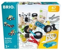 BRIO&reg; Nachziehmotor Konstruktionsset 67 Teile 34595 Spielbausteine
