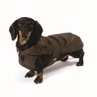 Fashion Dog Hundemantel Hundemantel speziell f&uuml;r Dackel, Braun, 36 cm