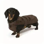 Fashion Dog Hundemantel Hundemantel speziell f&uuml;r Dackel, Braun, 47 cm braun 47...