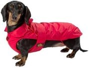 Fashion Dog Hundemantel Hundemantel speziell f&uuml;r Dackel, Rot