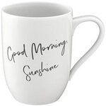 Villeroy & Boch Becher Statement "Good Morning, Sunshine"