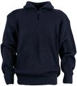 Kapuzenpullover CRAFTLAND "Troyer", Herren, Gr. XXL, blau (marine),...
