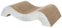 TRIXIE Kratzpappe Kratzwelle XXL - grau - 64 &times; 14 &times; 37 cm
